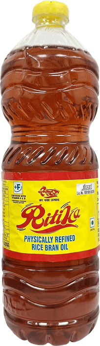 Ritika Physically refined rice bran oil