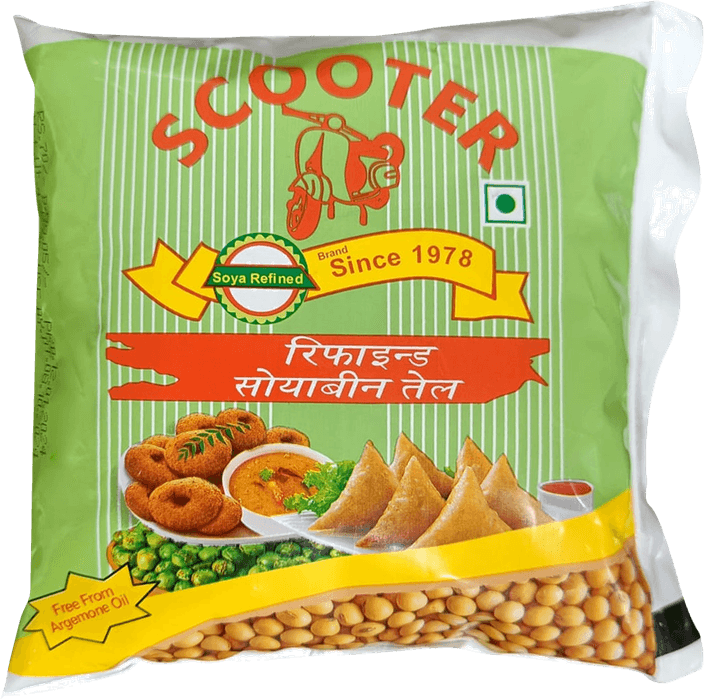 Scooter Refined soyabean pouch
