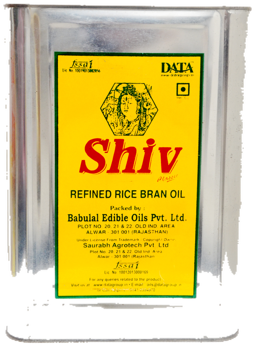 Shiv Classic 15 litre tin, rice bran