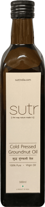 Sutr Cold-pressed groundnut, 500 ml